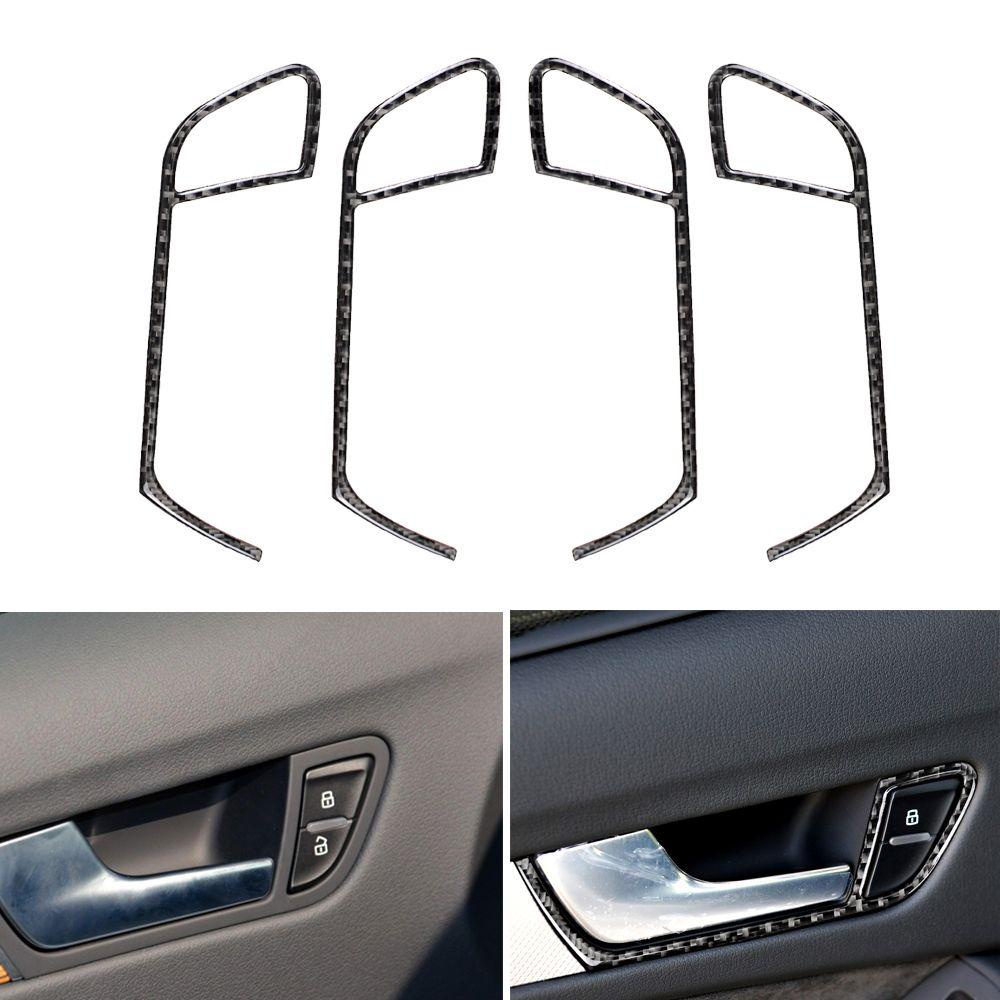 JONYE Khung Bảo Vệ Tay Cầm Cửa Xe Hơi Cho Audi A4 A5 B8