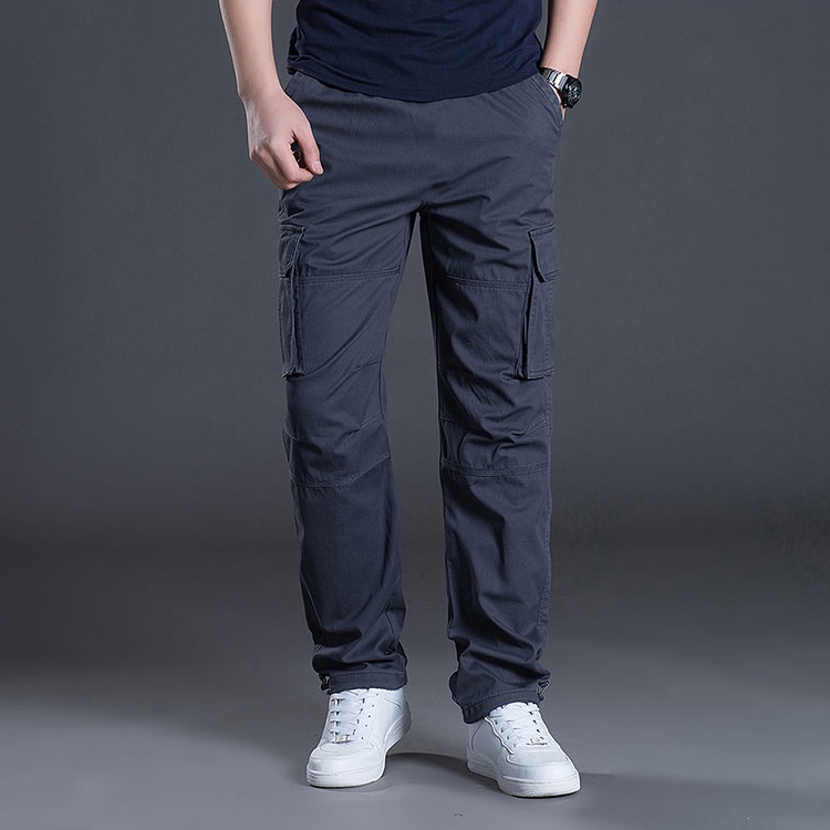 Quần Kaki Nam Cạp Chun Dáng Rộng Phối Túi Thời Trang Zenkocs3 MEN QUAN 049