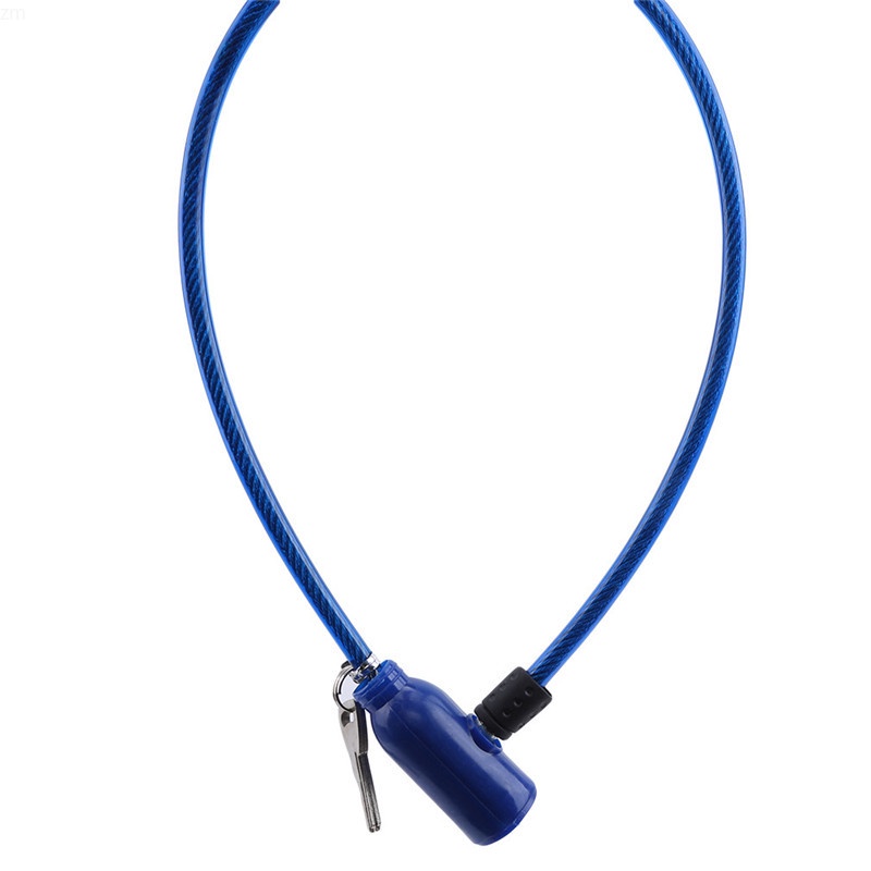 Dây Khóa Xe Đạp Chống Trộm Kèm 2 Chìa Khóa Zm222.vn