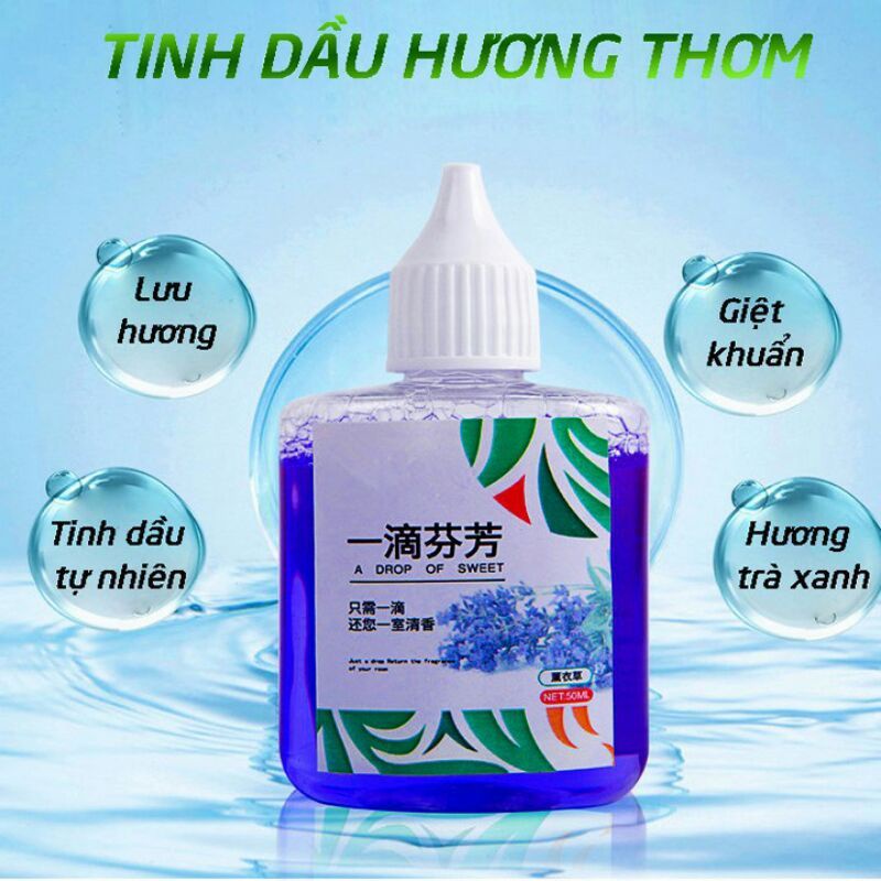 Tinh Dầu Khử Mùi Thơm Bồn Cầu, Giày, Nhà Vệ Sinh