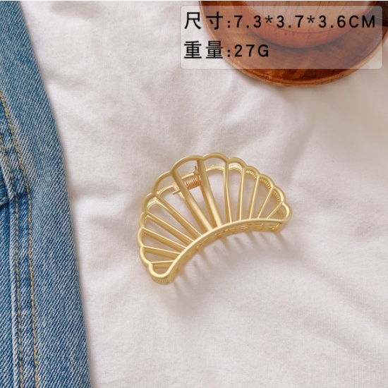 Kẹp tóc kim loại đính ngọc trai nhân tạo thời trang Hàn Quốc thanh lịch CT013