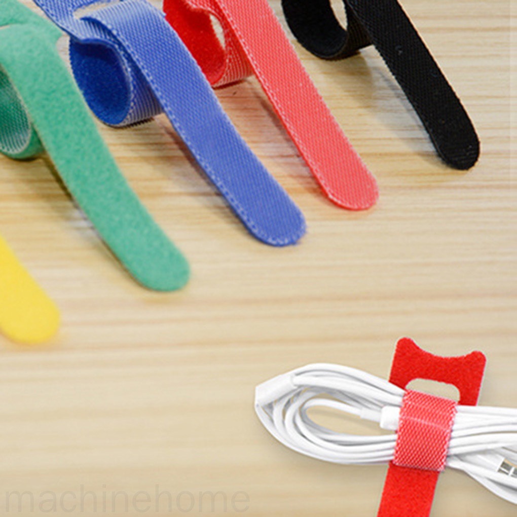 Set 50 dải nylon buộc dây cáp điện thoại có thể điều chỉnh và tái sử dụng