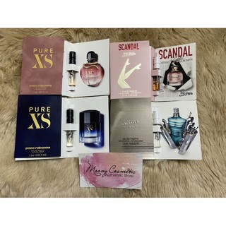 Vial mẫu thử nước hoa nam nữ hot hít nhất nhà Paco rabanne pure xs / Jean Peaul Gaultier Sandal Le Male