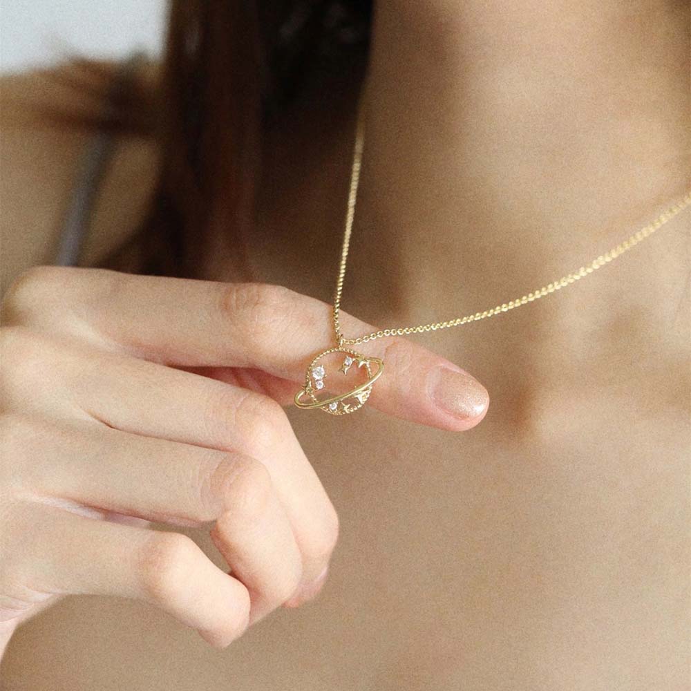vòng cổ Hình Hành Tinh Thời Trang Dành Cho Nữ