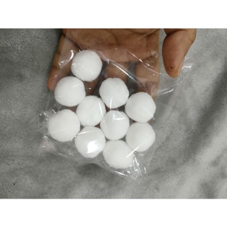 bom bom 2,5 cm ( pom pom )bông len mịn