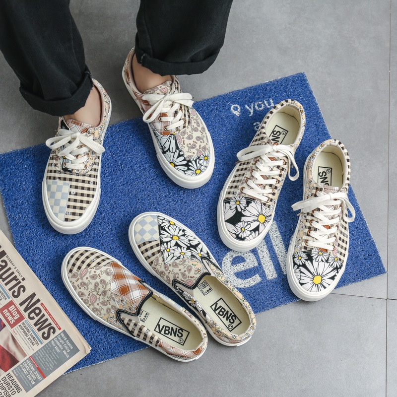 Giày Lười VANS Phong Cách Cổ Điển Size 35-44 Thời Trang Cho Nam Và Nữ