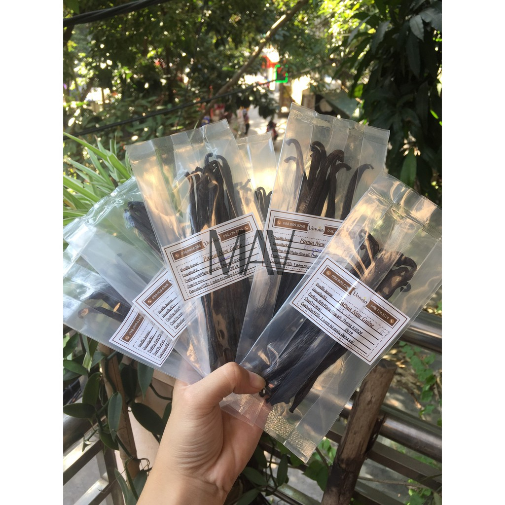 Quả Vanilla Madagascar Bourbon Thượng Hạng