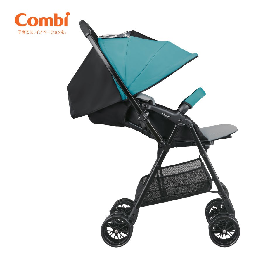 Xe đẩy Combi NEYO màu đỏ/xanh