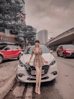Váy bbr cổ vest siêu sang