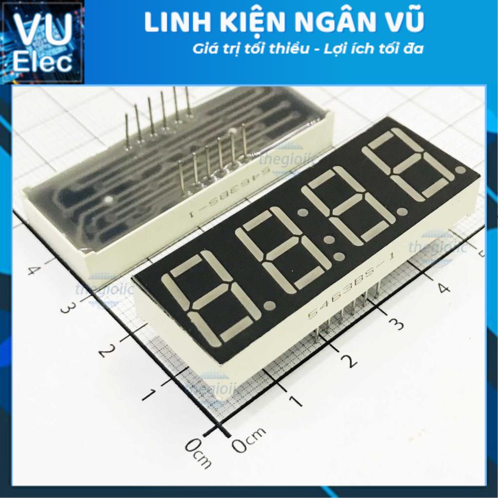 Led 7 0.56 Anot, Katot 1-4 Số Sáng Đỏ