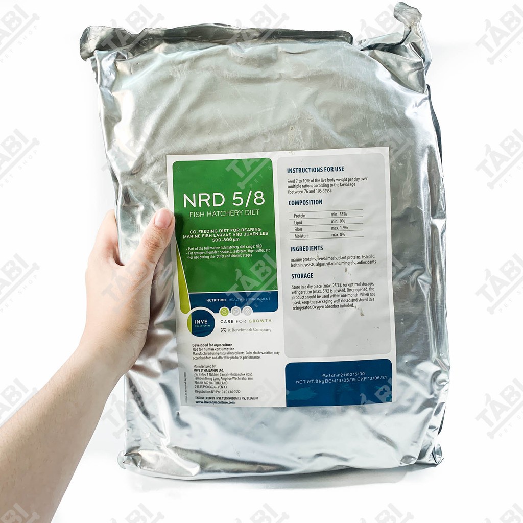 500G Cám Thái Inve 5/8 Cao Cấp - Cám Thái INVE Cao Cấp Cho Cá Bột,...