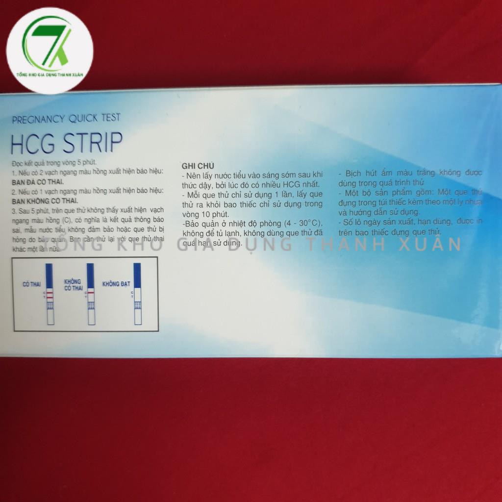 Que thử thai HCG STRIP Nhanh Chính xác - Che tên sản phẩm khi giao hàng