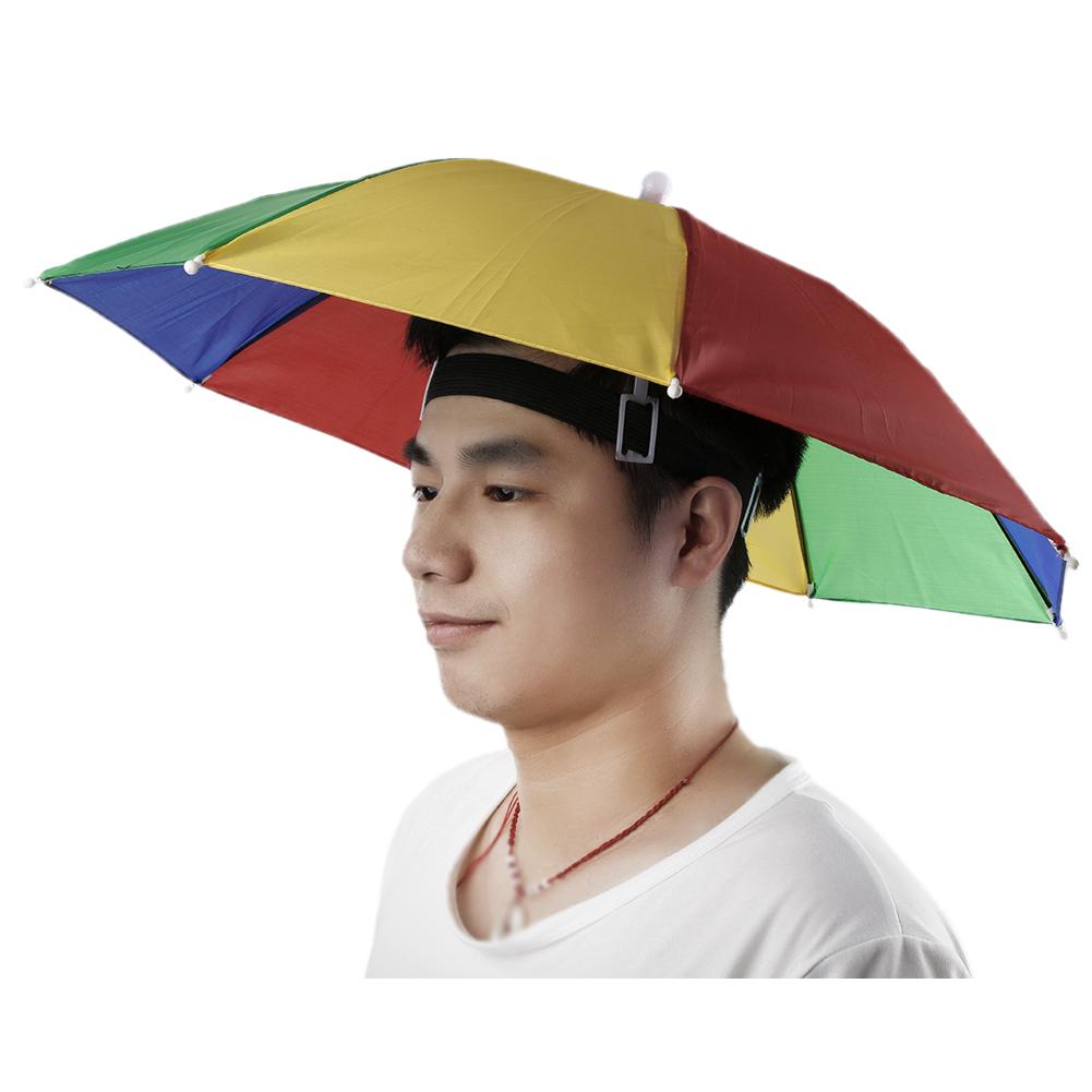 Nón dù , có thể gấp được , dùng khi đi câu cá , leo núi