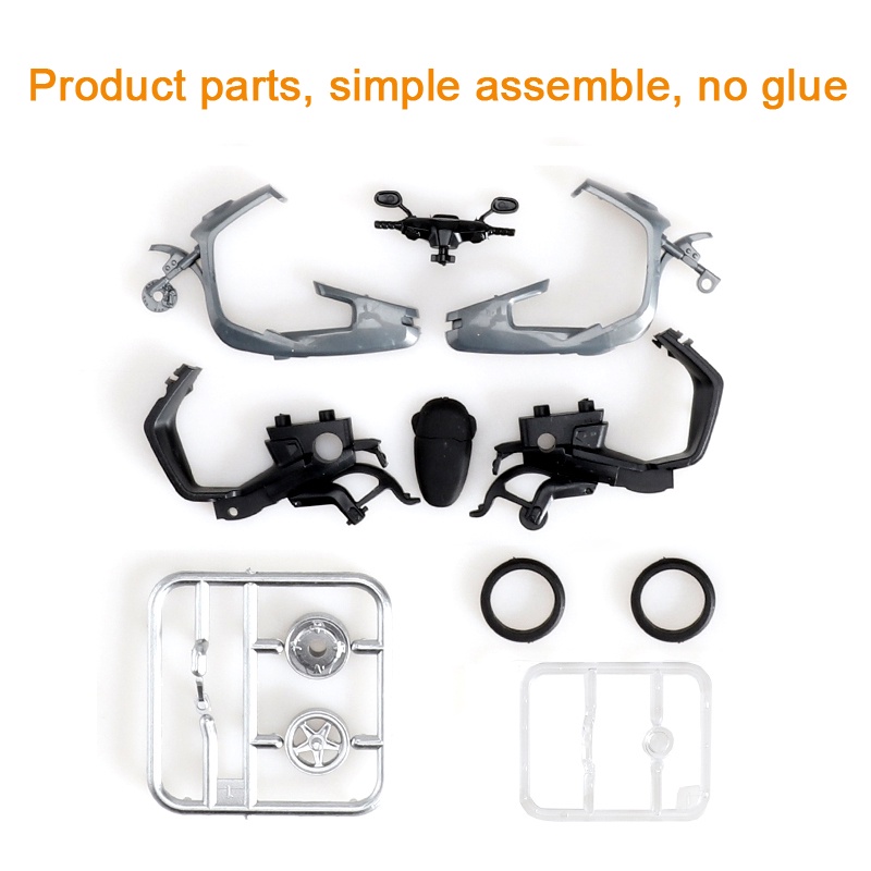 Set 6 Mô Hình Xe Mô Tô 4D Tỉ Lệ 1/24