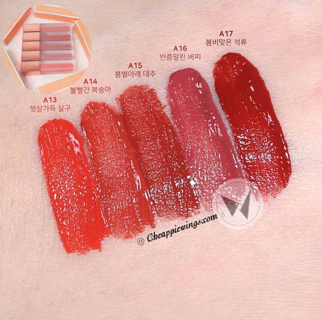 (TEM CHÍNH HÃNG) MUA 1 TẶNG 1 Sample - Son kem BLACK ROUGE Airfit Velvet Ver. 1,2,3 | BigBuy360 - bigbuy360.vn