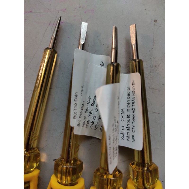Bút Thử Điện Cao Cấp Stanley 66-119 Đo Từ 100-500V
