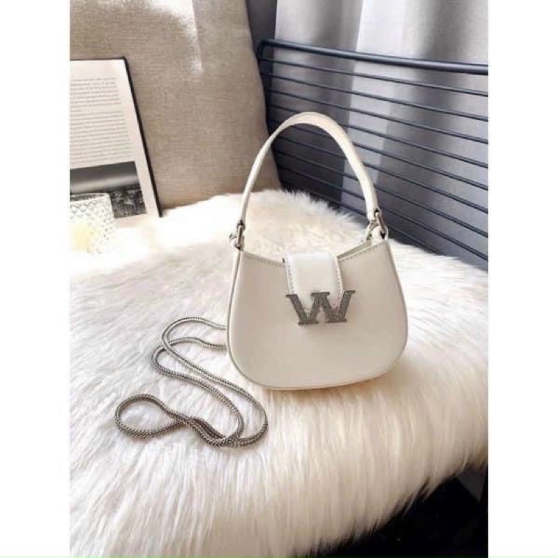 Túi kẹp nách đeo chéo w mini( không vừa điện thoại)