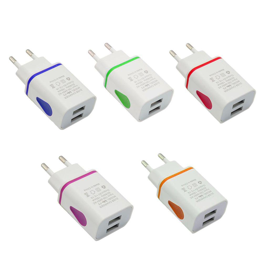 Ổ Cắm Sạc Điện Thoại Gắn Tường Cổng USB Chống Mài Mòn Phích Cắm EU
