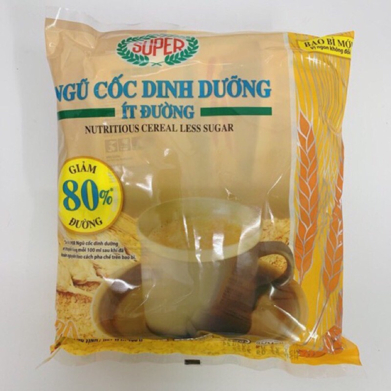 (4 Loại) NGŨ CỐC DINH DƯỠNG SUPER SINGAPORE