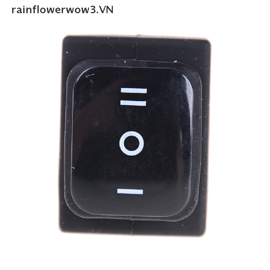 Công Tắc Tự Khóa 6Pin DPDT 12V Màu Đen Chống Thấm Nước