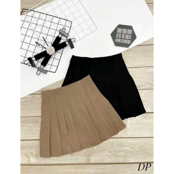 [Bigsize] đến 80kg Chân Váy Xếp Ly Tennis Skirt Vải cao cấp Thoitrangmoon