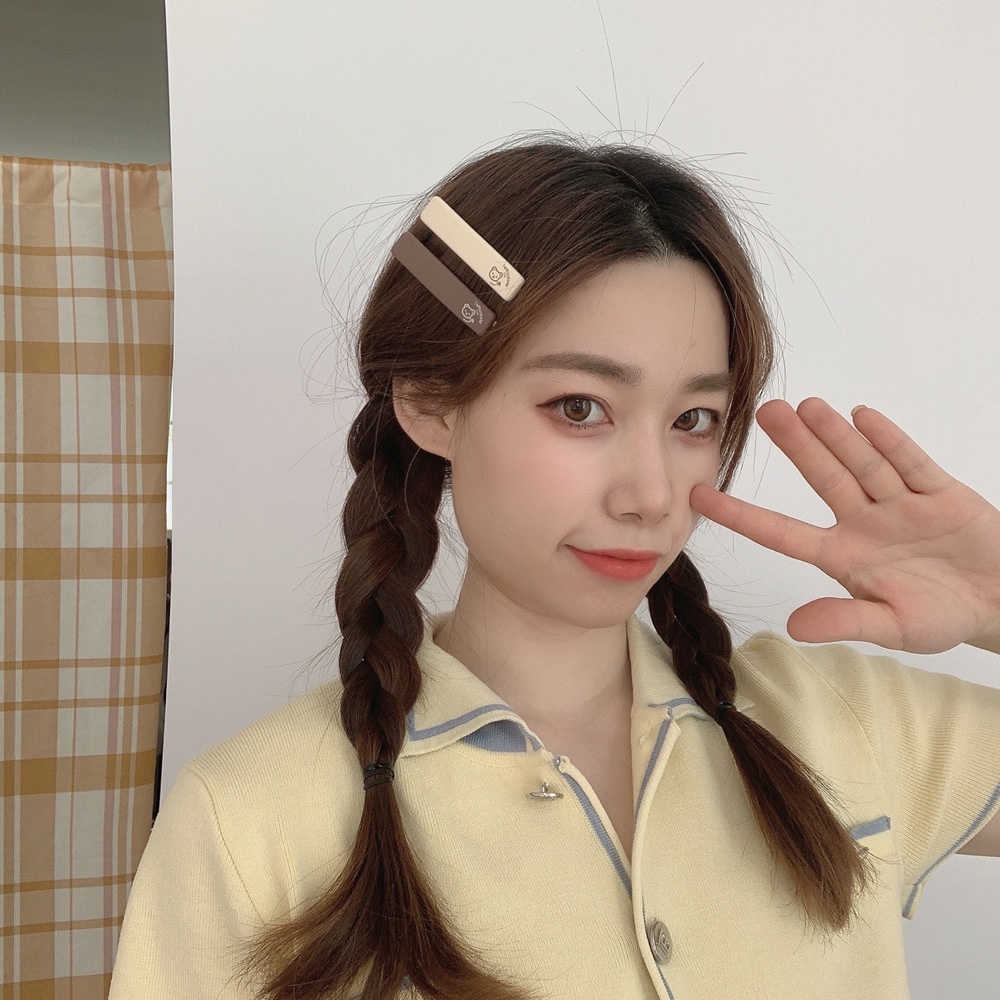 Kẹp tóc hình hoa/ gấu dễ thương cho nữ