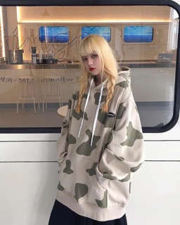 Hoodie hình bò sữa cute