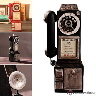 Bốt điện thoại phong cách retro trang trí nhà