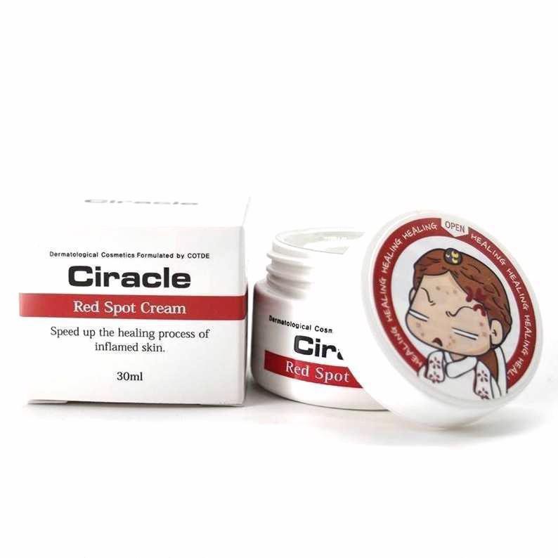 Ciracle Red Spot Cream [Sạch mụn 100%-Hàng Auth]  Kem Ciracle giảm mụn, xóa mờ vết thâm, trắng da hiệu quả
