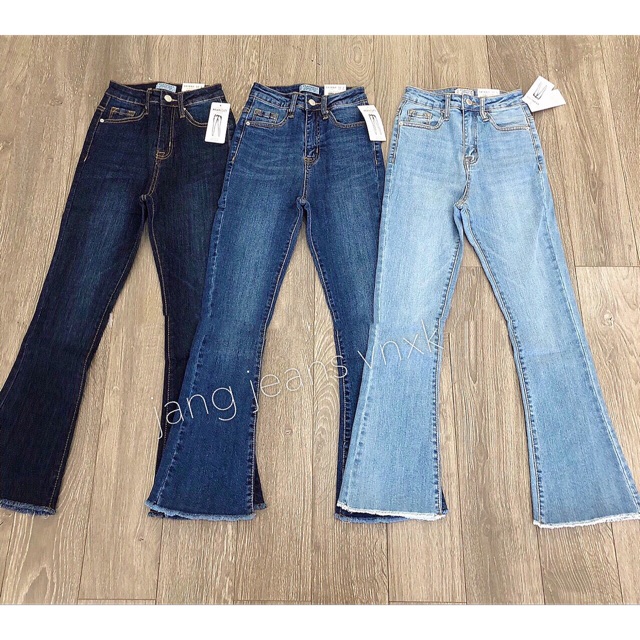 quần ông loe vnxk , quần jeans ống loe vnxk , quần pass vnxk