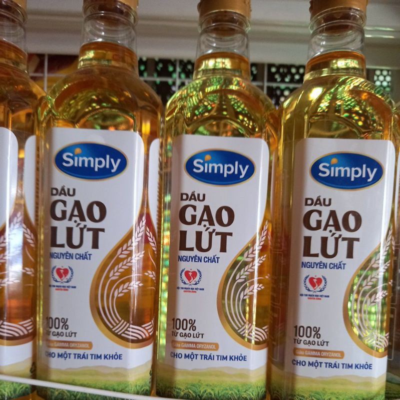 DẦU GẠO LỨT CHAI 1LIT