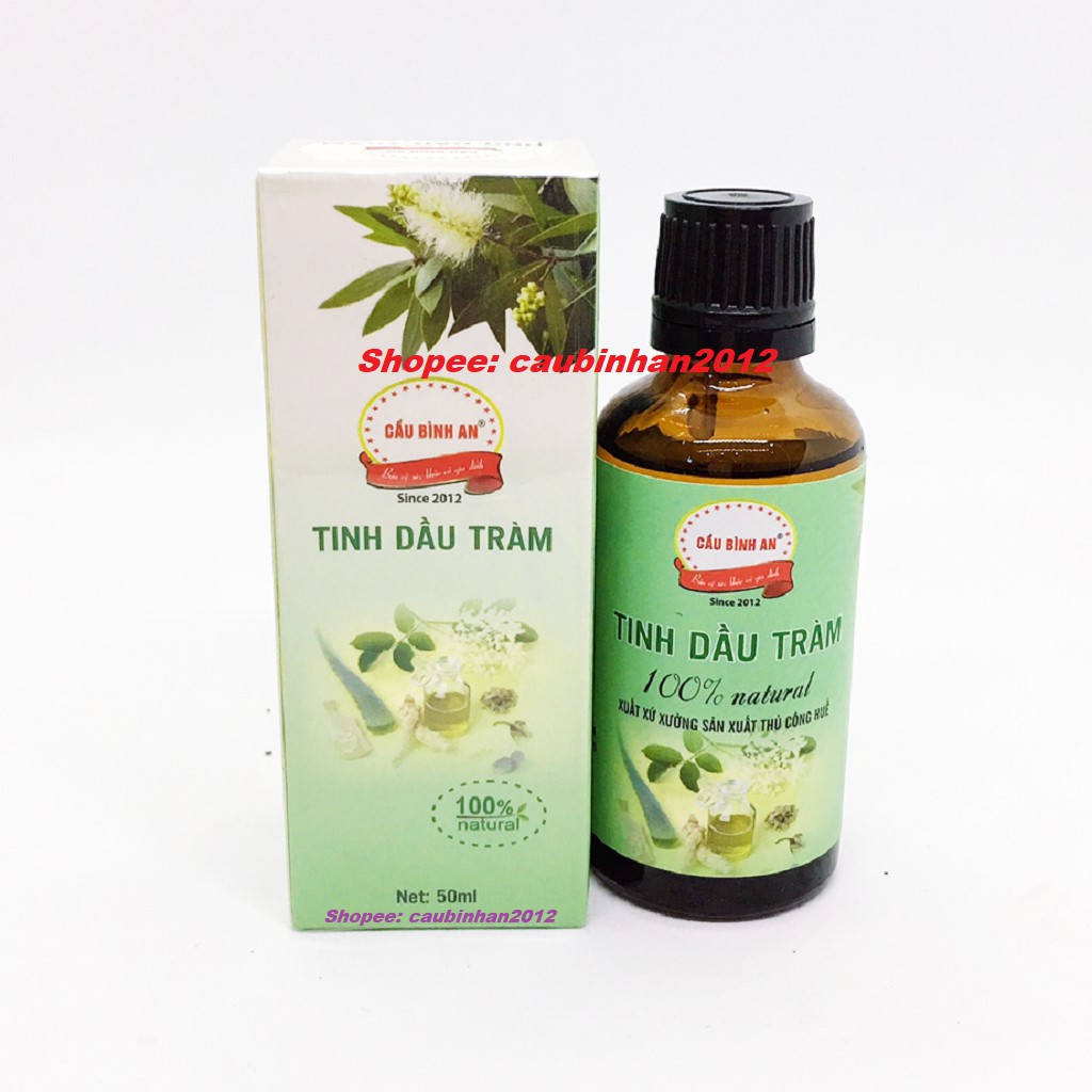 Tinh Dầu Tràm Cầu Bình An Chai Bé 50ml