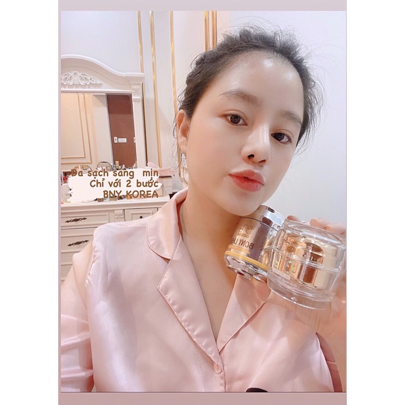 COMBO vàng dưỡng da BNY. (Kem face + sữa rửa mặt tẩy trang)
