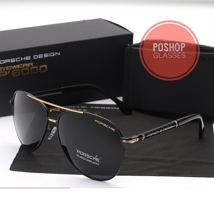 MẮT KÍNH NAM 8738 Cao Cấp chống UV400 TRÒNG POLARIZED TẶNG KÍNH ĐI ĐÊM HOT TREND | BigBuy360 - bigbuy360.vn