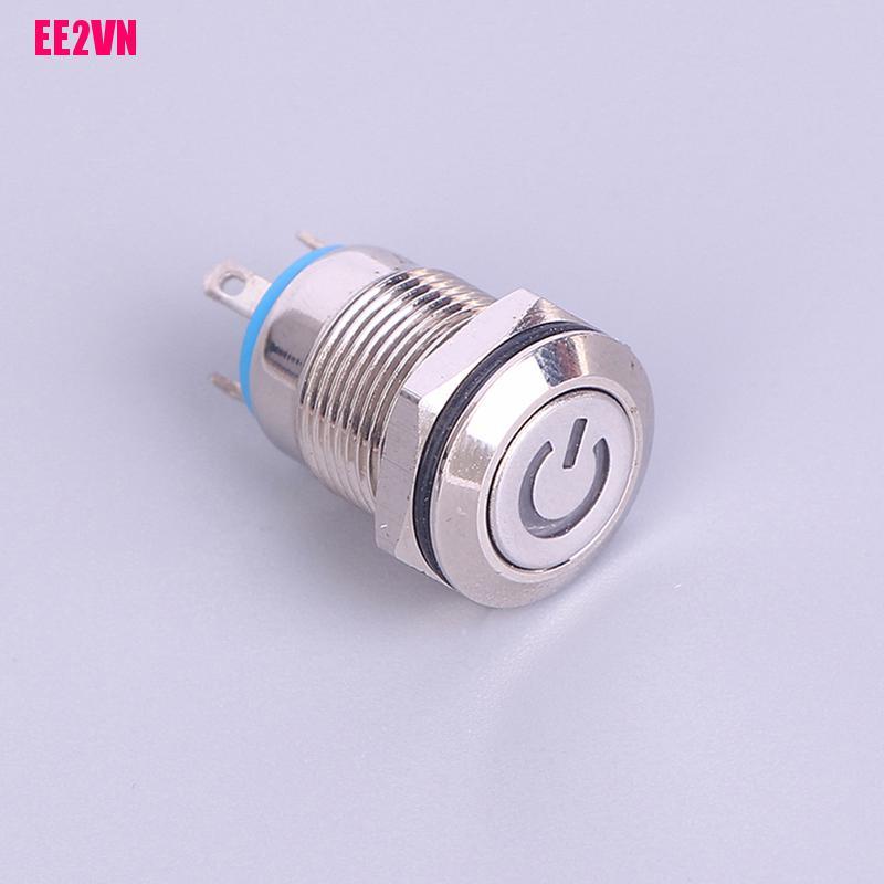 Nút Bấm Công Tắc Ee2Vn 12mm 12v Có Đèn Led