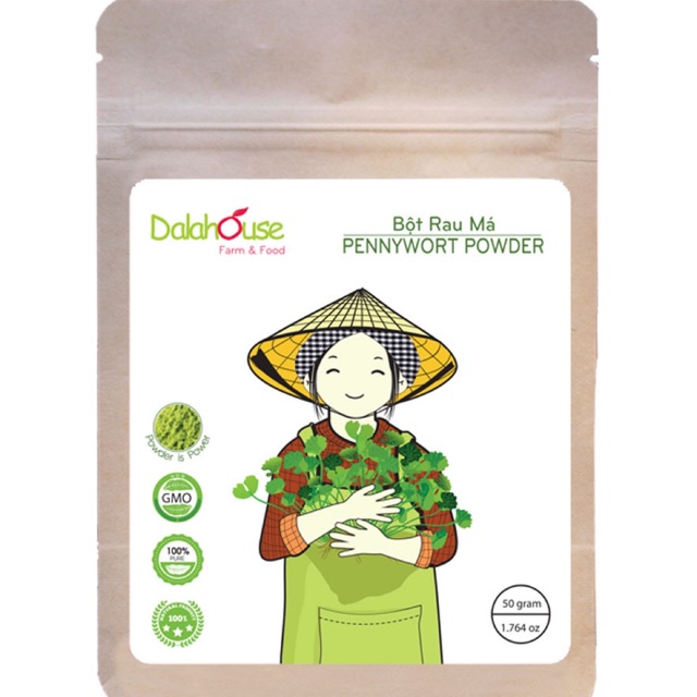 Bột rau má sấy lạnh