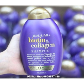 Dầu gội Biotin Collagen Thick & Full đủ bill