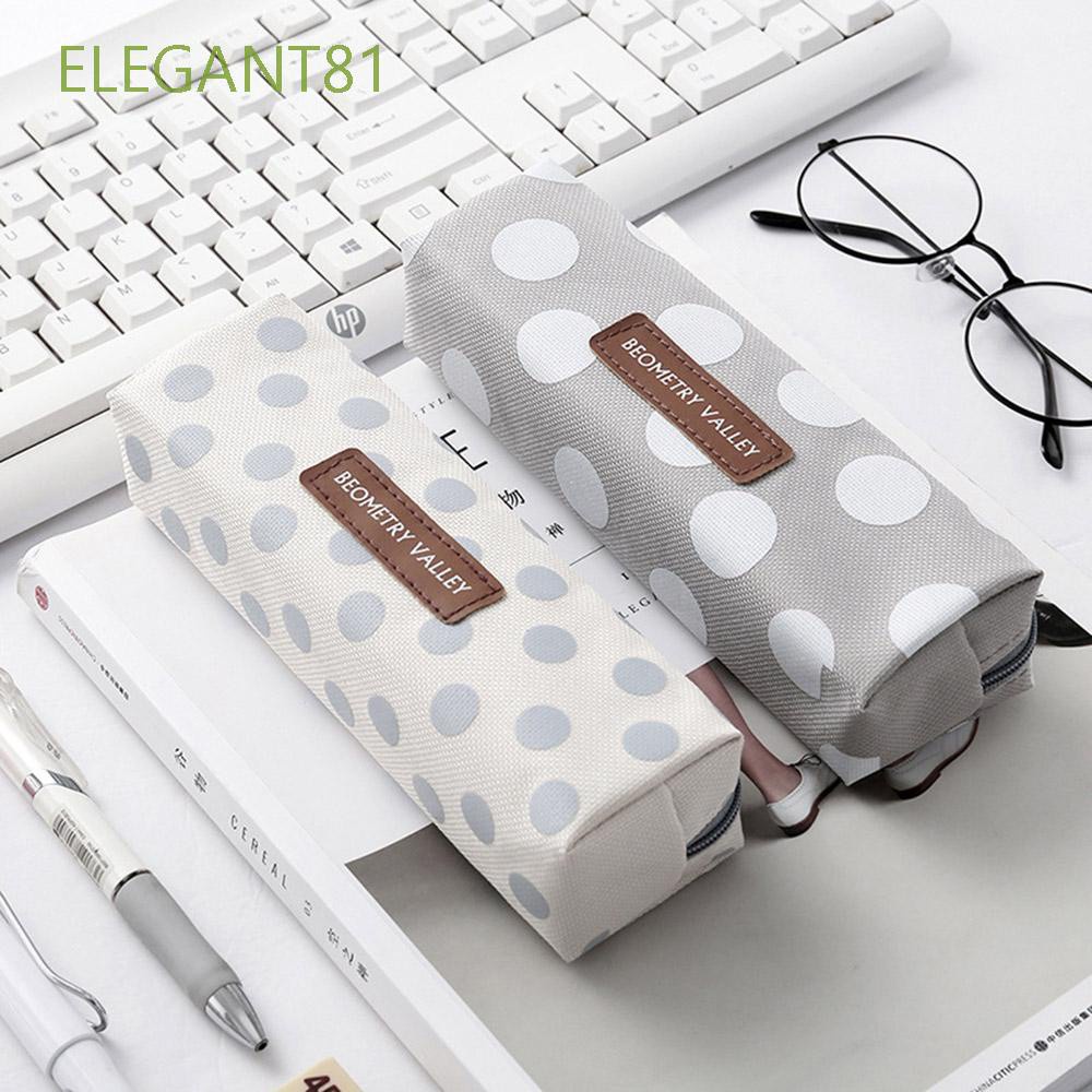 Túi Đựng Bút Bằng Vải Bạt Cỡ Lớn Sáng Tạo Thanh Lịch Cho Học Sinh Nam Và Nữ 81