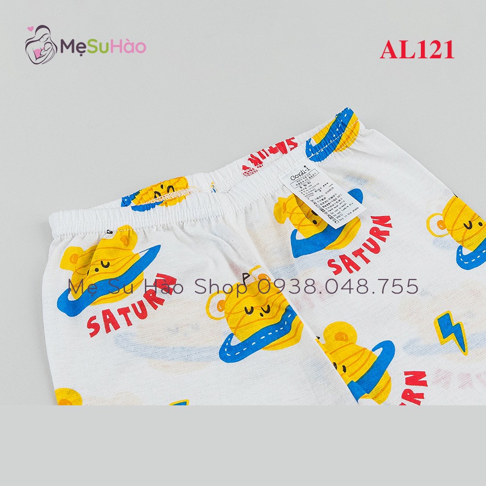 Bộ dài tay mẫu Gấu Vũ Trụ hãng Cordii mã AL121 rất dễ thương