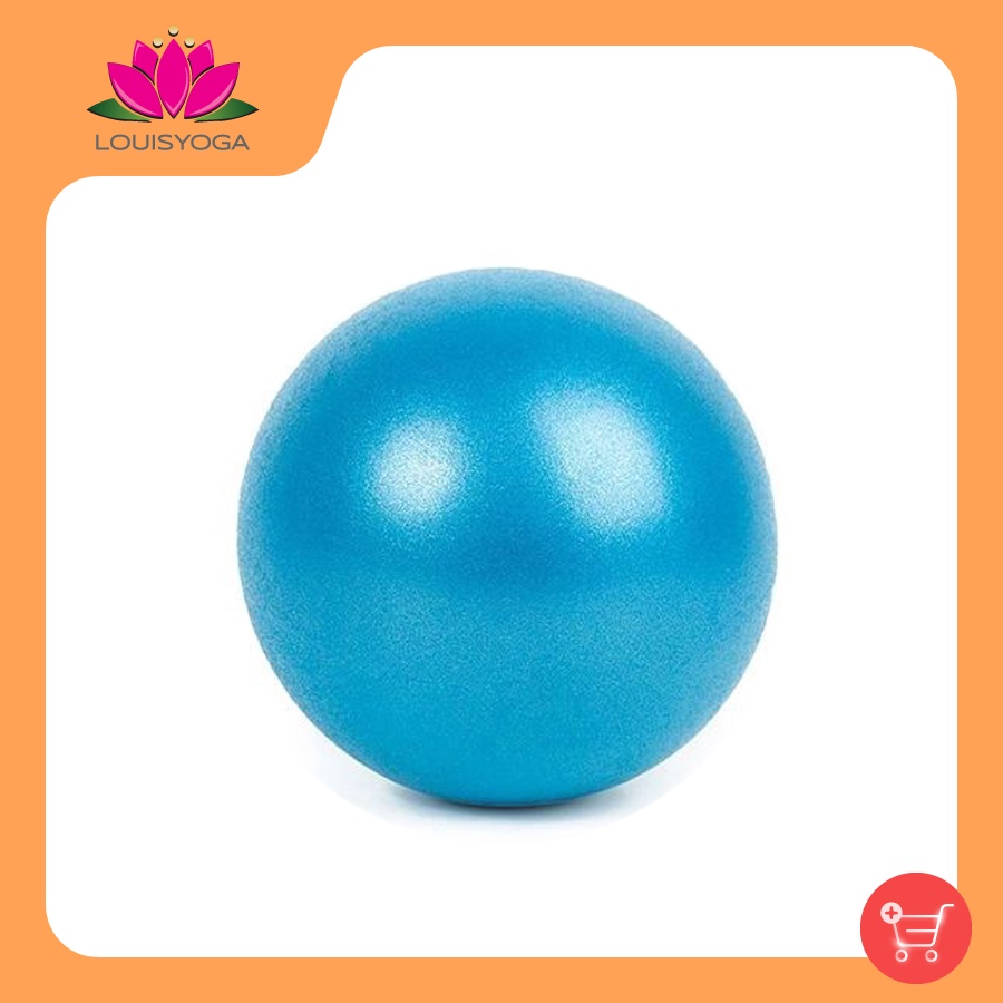 Bóng tập yoga trơn loại nhỏ 25cm 8 màu sắc