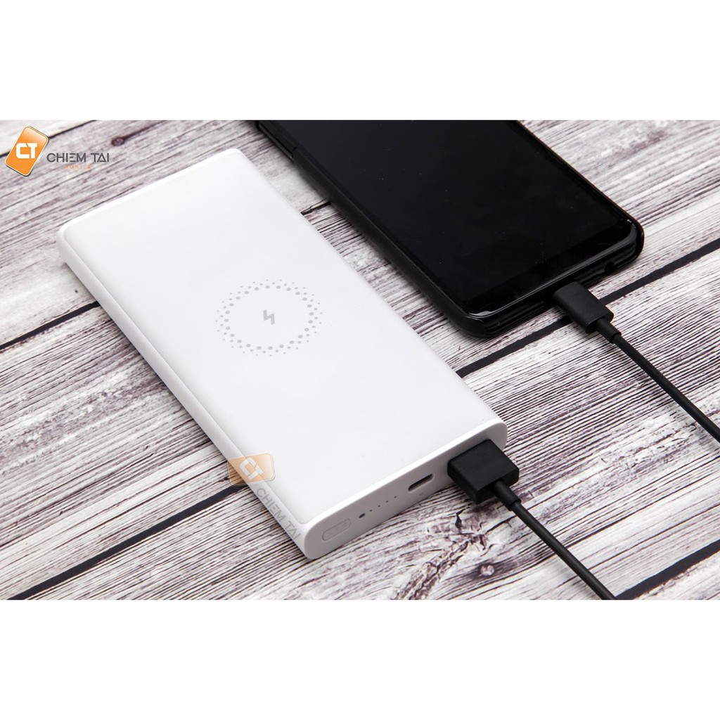 [Mã 44ELSALE2 giảm 7% đơn 300K] Pin sạc dự phòng tích hợp sạc không dây Xiaomi WPB15ZM Youth