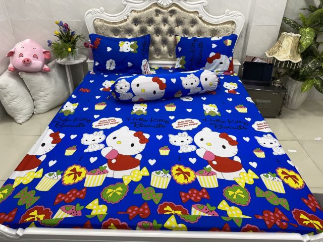 DRAP THUN HÀN QUỐC HELLO KITTY QUÁ DỄ THƯƠNG