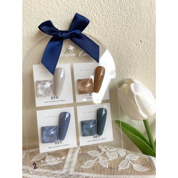 Set sơn 4 chai mini Hàn quắc siêu yêu