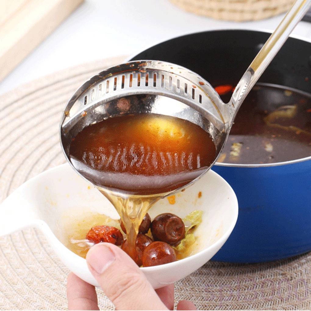 Vá Múc Canh Inox 2 Trong 1 Tiện Lợi