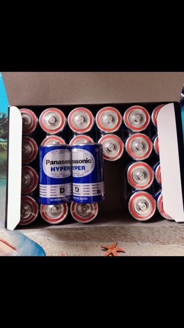 Pin D  Panasonic dùng cho radio, bếp gas âm, bếp gas dương