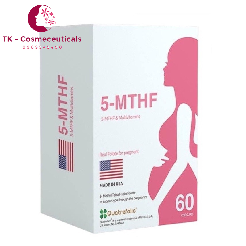 Viên Uống 5 - MTHF Giúp Tăng Khả Năng Sinh Sản, Phụ Nữ Trong Thai Kỳ