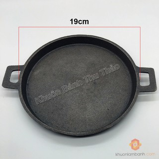 Khuôn gang làm (đổ) bánh xèo 19cm
