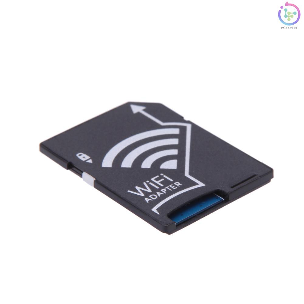 PCER WiFi Wireless Micro SD TF Card to SD Card Adapter for IOS Android Smartphone Tablet SLR Sony Ca