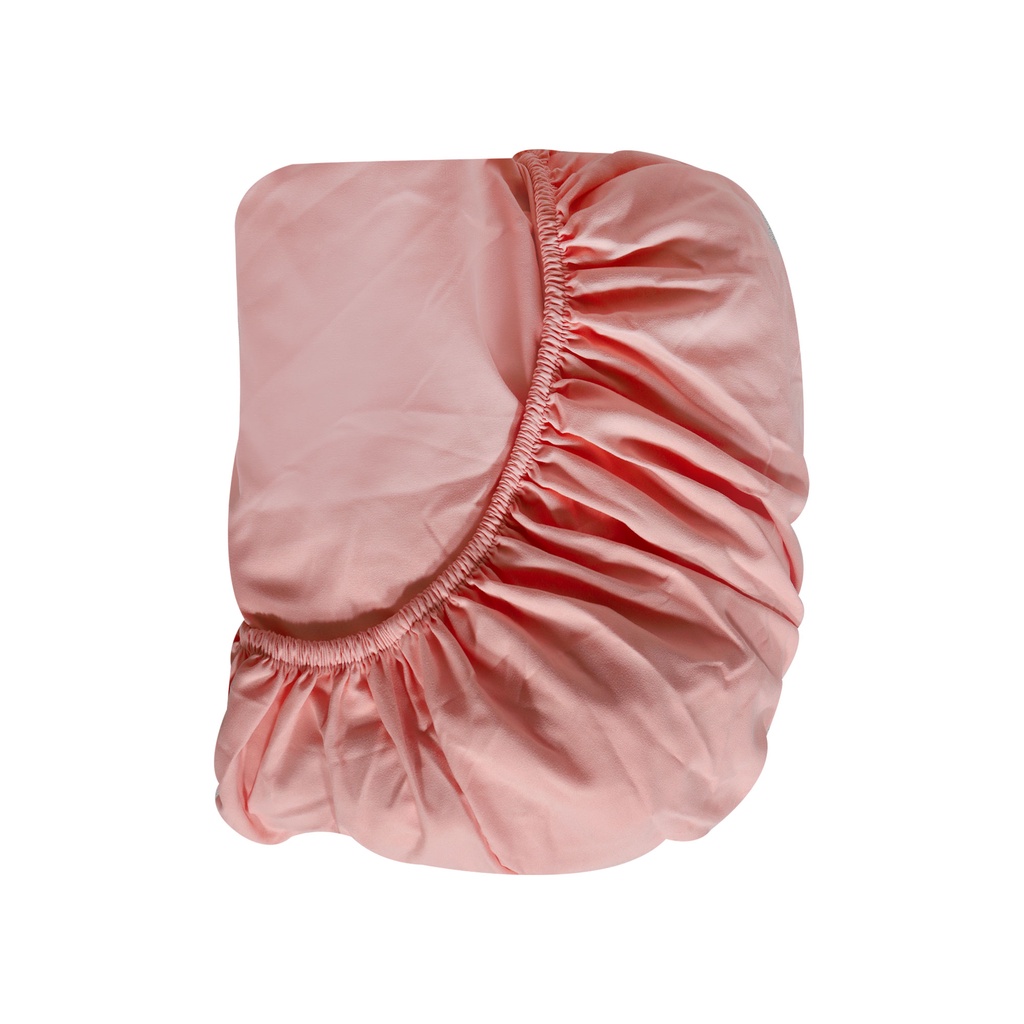 HomeBase HLS Bộ chăn ga giường 4 món bằng Microfiber AURORA W106.68xD31xH198cm màu cam