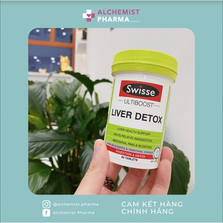 SWISSE LIVER DETOX BỔ GAN ÚC 60-120 VIÊN